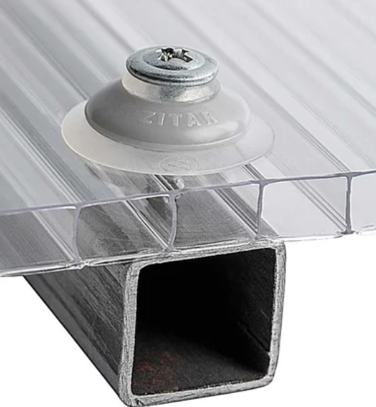 Термошайба для поликарбоната прозрачная универсальная