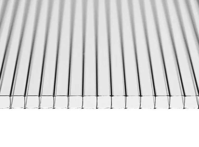 Сотовый поликарбонат Сибирские теплицы 4мм (0,55) (прозрачный, 6000х2100) 